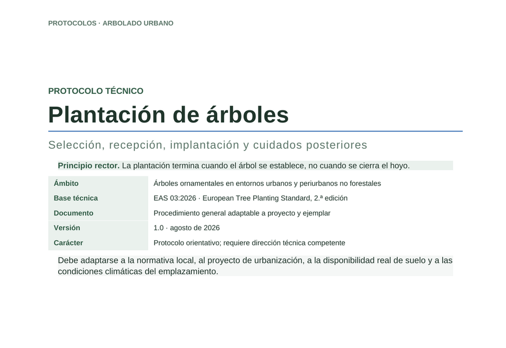Vista previa del PT-AR-02 · Protocolo de plantación de árboles