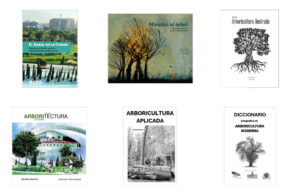 Cubiertas de los seis libros publicados por Jacobo Llorens