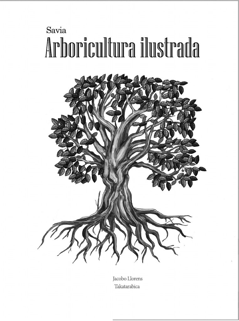 Cubierta del libro Arboricultura ilustrada, de Jacobo Llorens